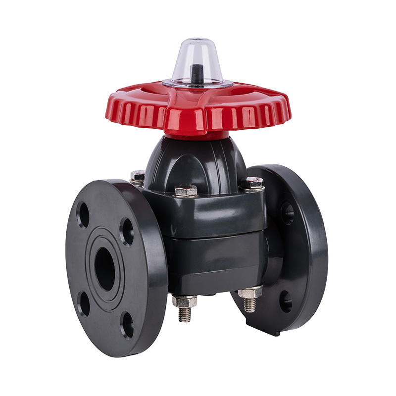 PVC-U G41F-10U laipallinen kalvoventtiili DN20、DN32-150 20A、32A-150A JIS-standardi