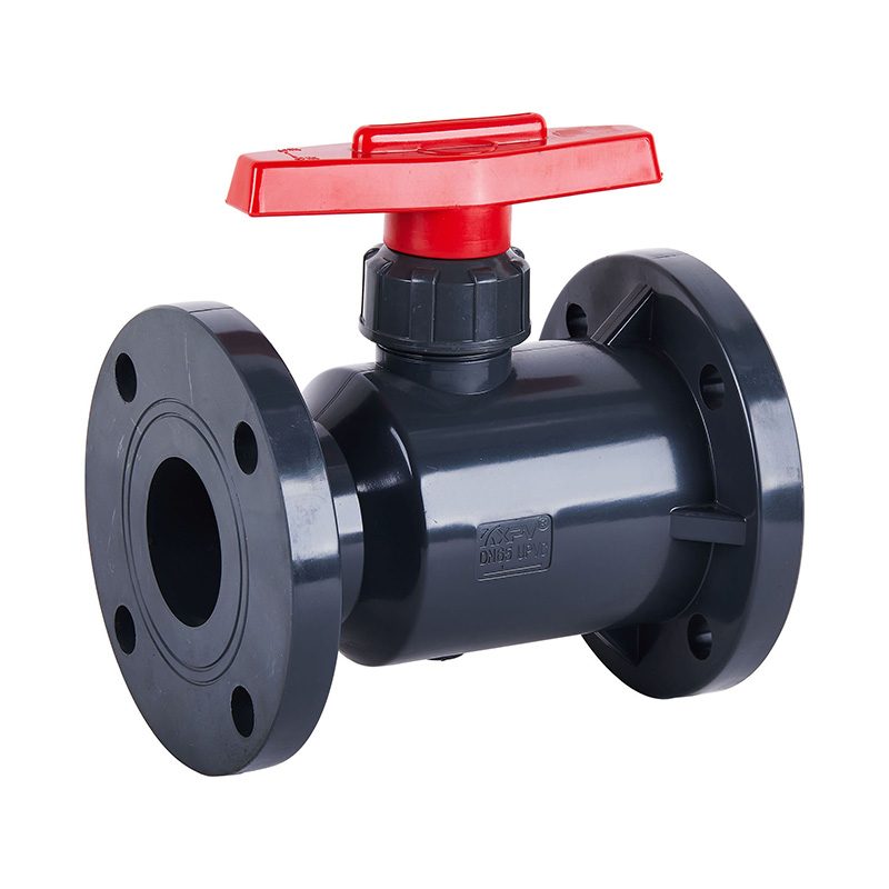 PVC-U Q41F-10U laipallinen palloventtiili DN20-100 20A-100A JIS standardi