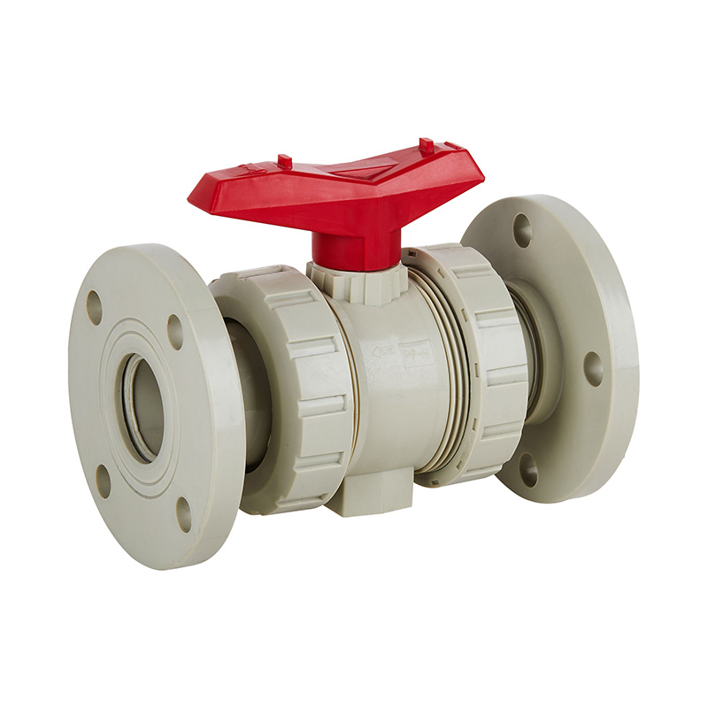 PPH Q41F-10S laipallinen True Union -palloventtiili DN15-100 1/2'-4' ANSI-standardi