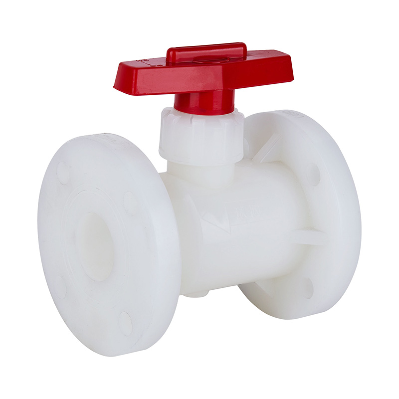 PVDF Q41F-10F Laippatyyppi Maapalloventtiili DN15-300 1/2'-12' ANSI-standardi