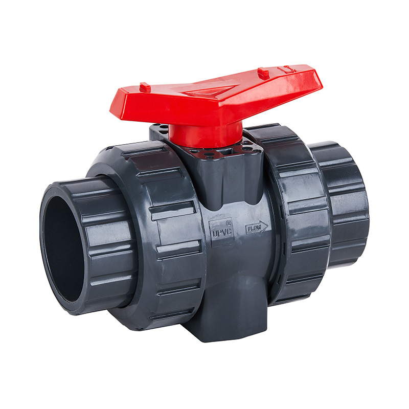 PVC-U Q61F-10U pistokepalloventtiili DN15-100 1/2'-4' ANSI standardi