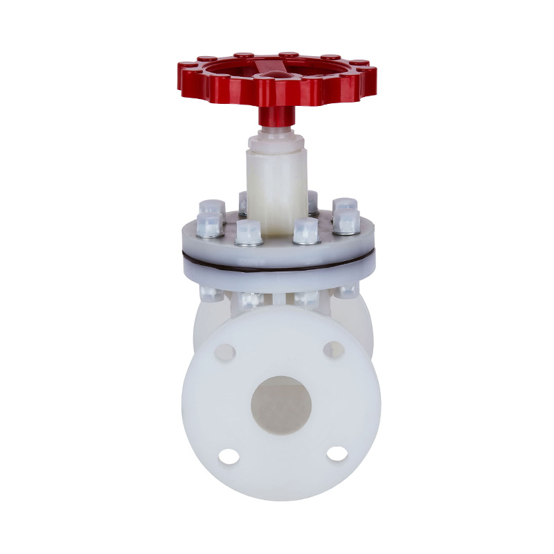 PVDF J41F-10F Laippatyyppi Maapalloventtiili DN15-150 1/2'-6' ANSI-standardi