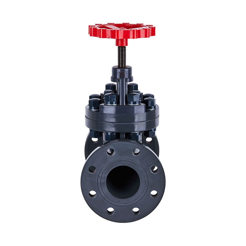 PVC-U J41F-10U Laippatyyppi Maapalloventtiili DN15–150 1/2'-6' ANSI-standardi