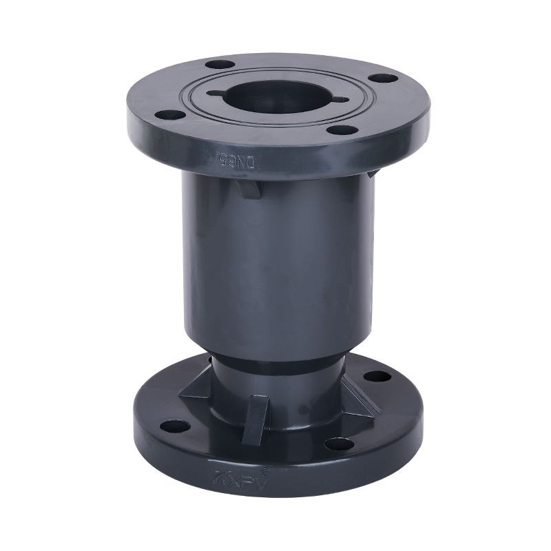 PVC-U H41F-10U pystytakaiskuventtiili DN15-300 GB Vakio