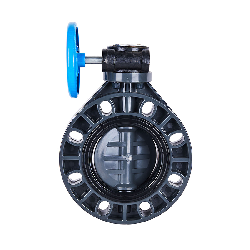 PVC-U D371X-10U matovaihteistoläppäventtiili DN40-1000 40A-1000A JIS-standardi