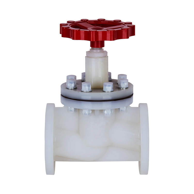 PVDF J41F-10F Flange Type Globe Valve DN15-150 GB Standard