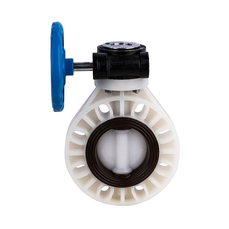 PVDF D371X-10F matovaihteinen läppäventtiili DN40-1000 40A-1000A JIS standardi