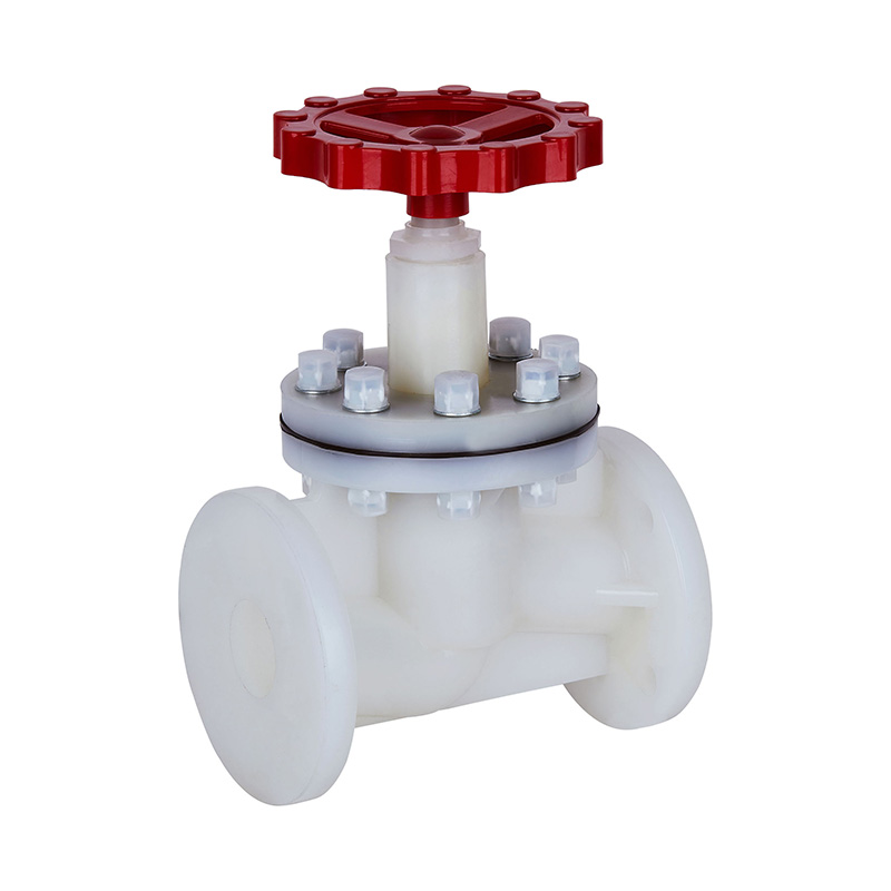 PVDF J41F-10F Laippatyyppi Maapalloventtiili DN15-150 1/2'-6' ANSI-standardi