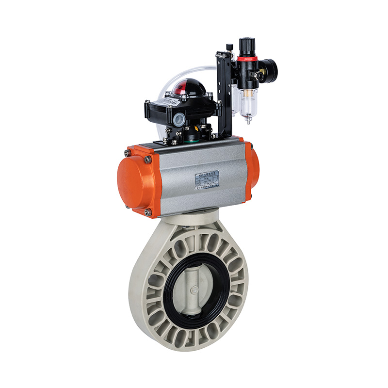 PPH D671X-10S Pneumaattinen läppäventtiili DN32-1000 1-1/4'-30' ANSI Standard