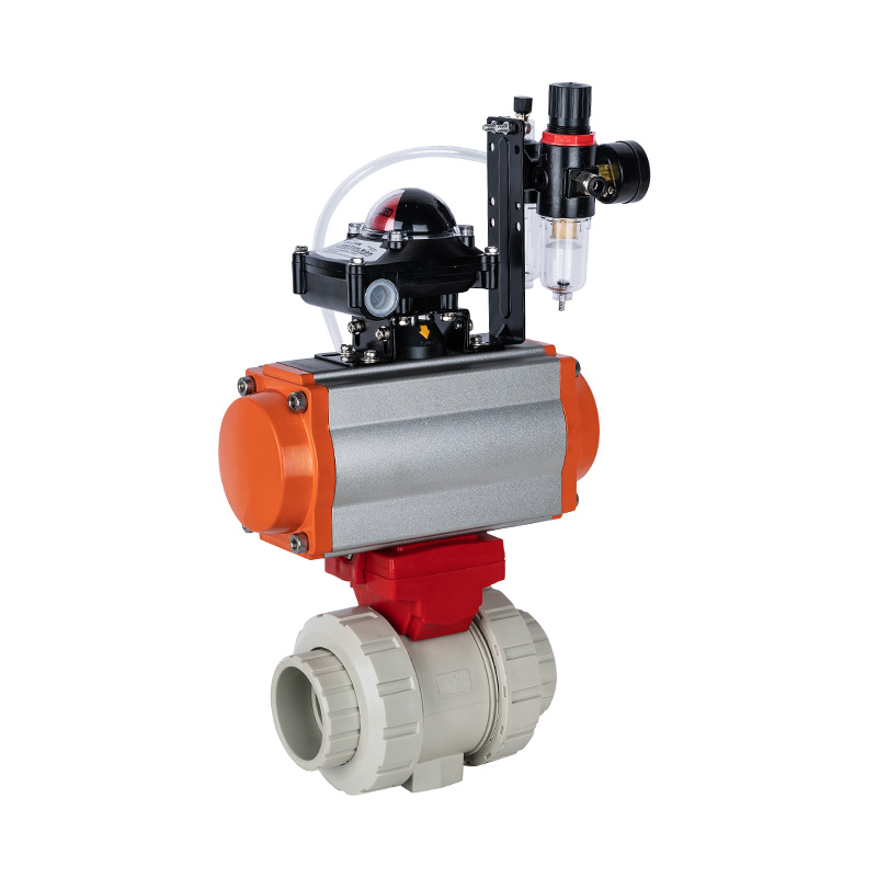 PPH Q661F-10S Pneumaattinen kaksoisliitospalloventtiili DN15-100 Gt Vakio