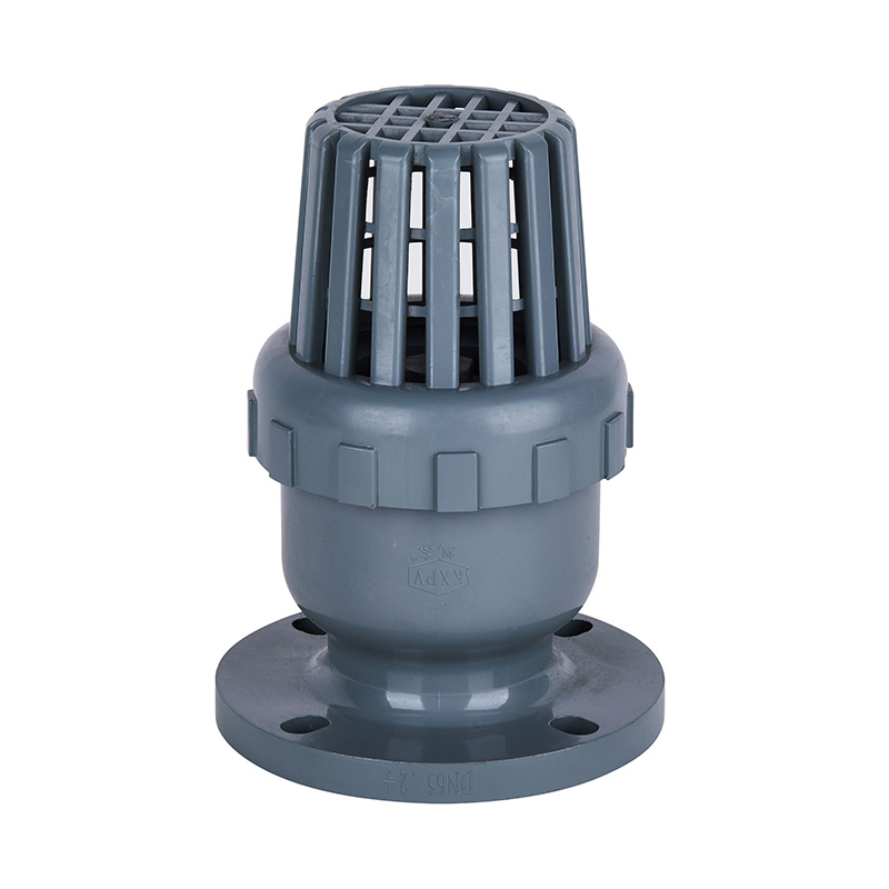 PVC-C H42F-10V pohjaventtiili DN15-300 GB Vakio
