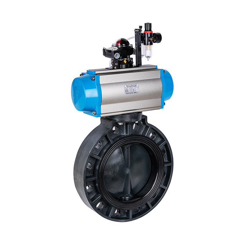 FRPP D671X-10S Pneumaattinen läppäventtiili DN32-1000 GB Vakio
