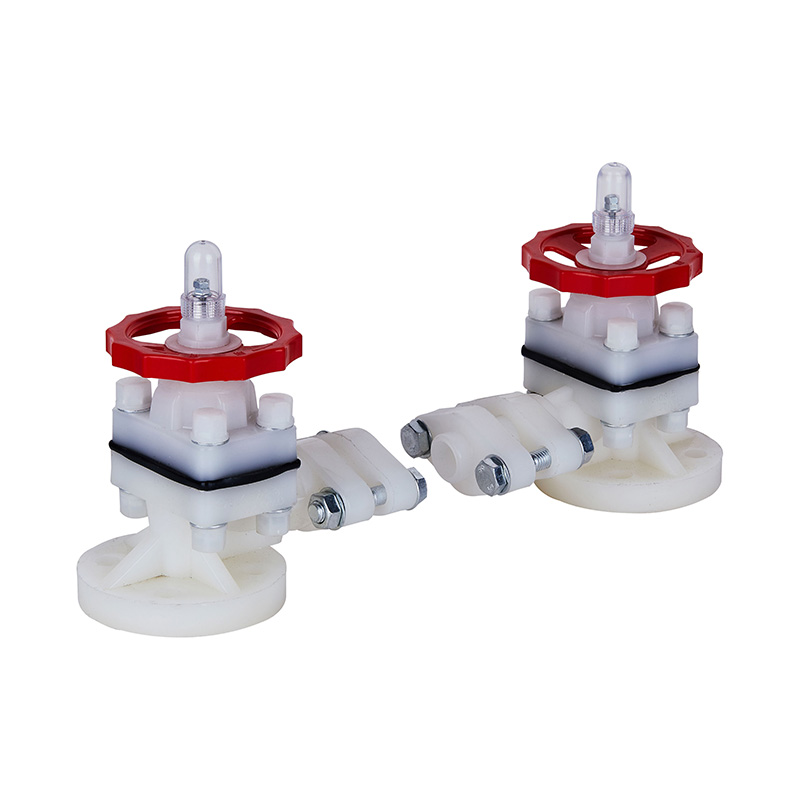 PVDF G41F-10F tason ilmaisin DN15-50 1/2'-2' ANSI standardi