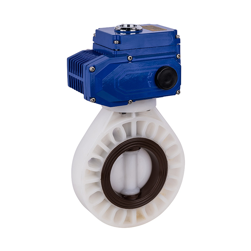 PVDF D971X-10F sähköinen läppäventtiili DN32-1000 GB Vakio
