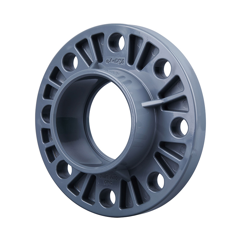 PVC-C yleiskäyttöinen pistorasialaippa DN15-600 GB Vakio