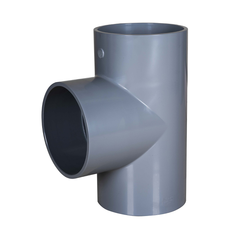 PVC-C Tee DN15-600 1/2'-24' ANSI-standardi