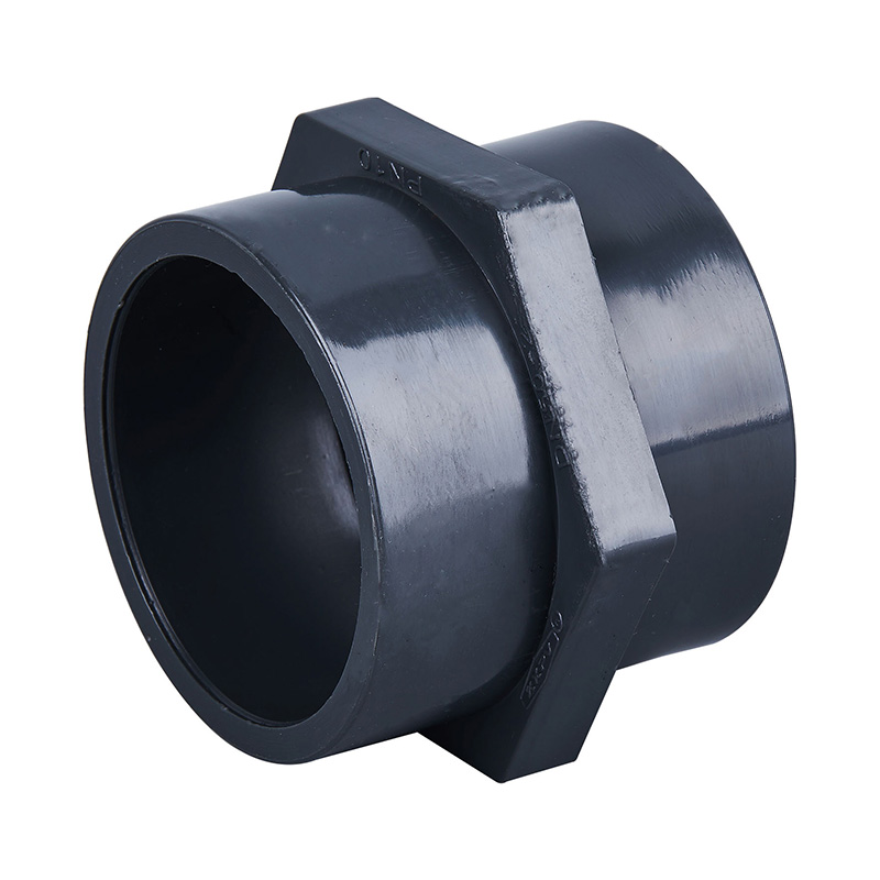 PVC-U naaraskierreadapteri DN15-50 GB Vakio