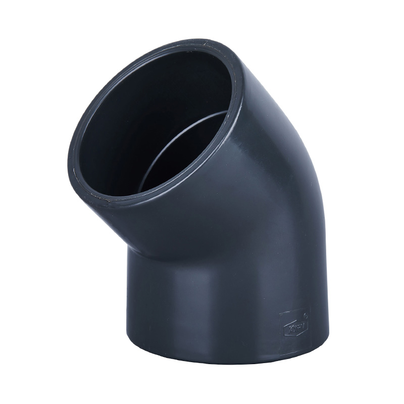 PVC-U 45° kulmakulma DN15-600 1/2'-24' ANSI standardi